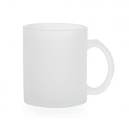 Caneca Personalizada Vidro Fosco 98x205mm Jateada Sublimação  